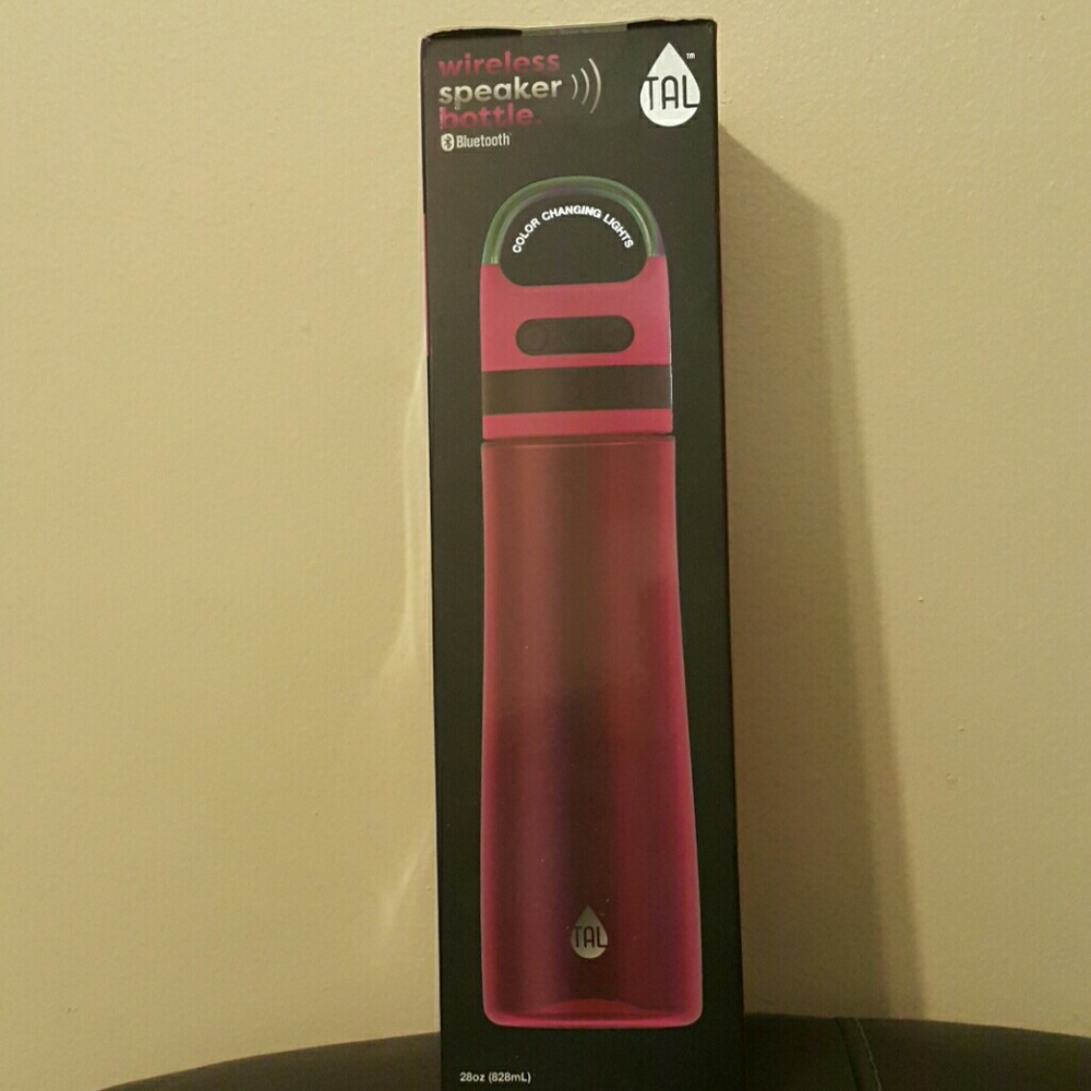 Wireless speaker bottle